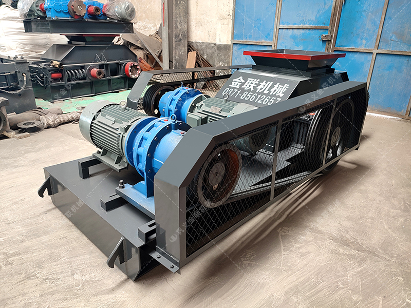 2PG500X750對輥破碎機(jī)發(fā)貨圖片_發(fā)往廣東佛山_破碎石英砂