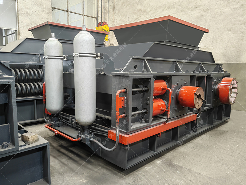 時產80-100噸液壓對輥破碎機用哪個型號，多少錢一臺？